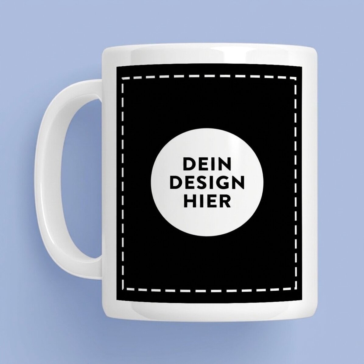 Personalisierte Tasse mit deinem Motiv auf beiden Seiten