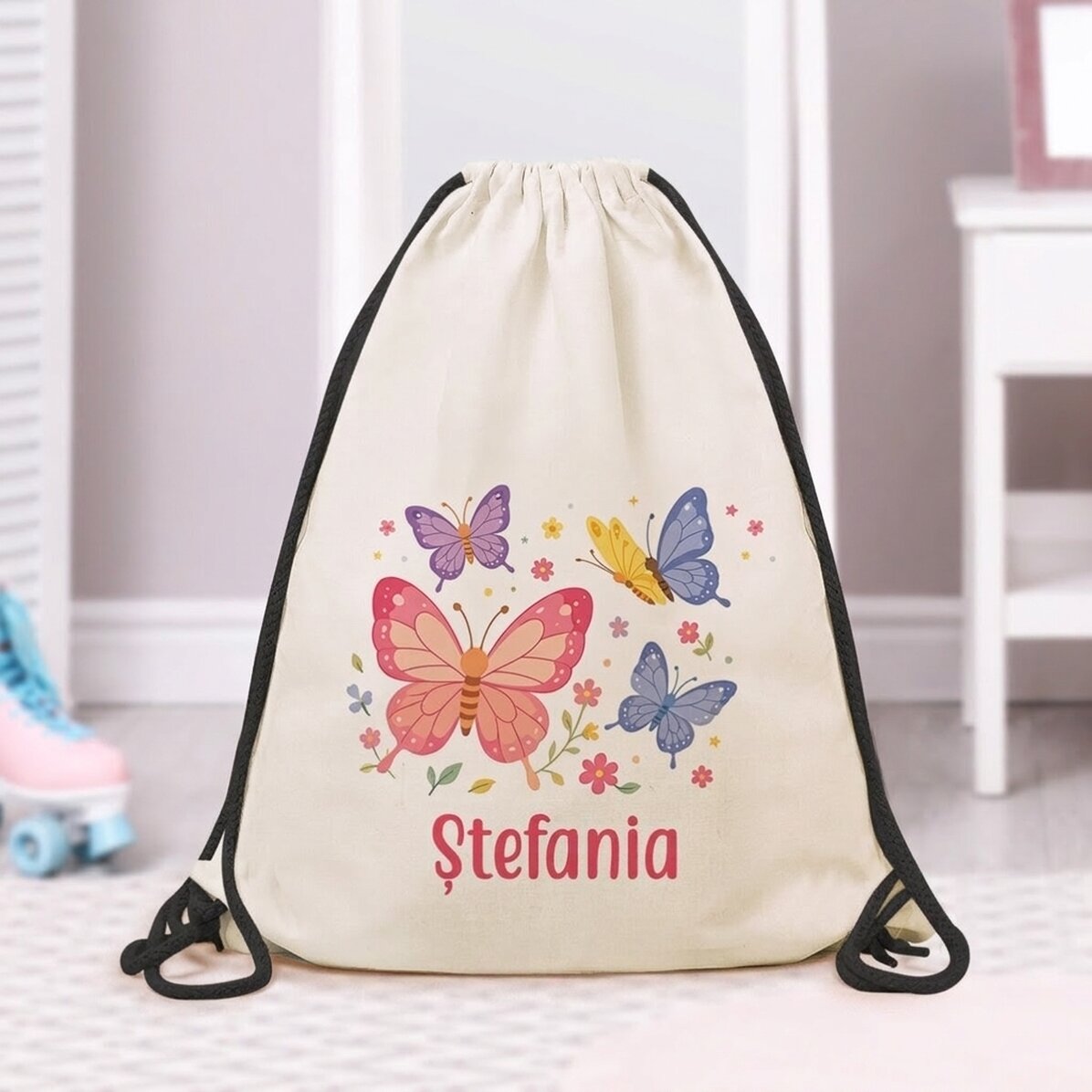 Rucksack mit Namensaufdruck – Fluturasi