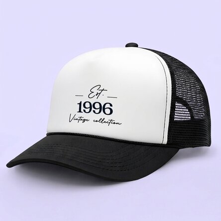 Personalisierte Kappe mit Aufdruck – Vintage-Kollektion