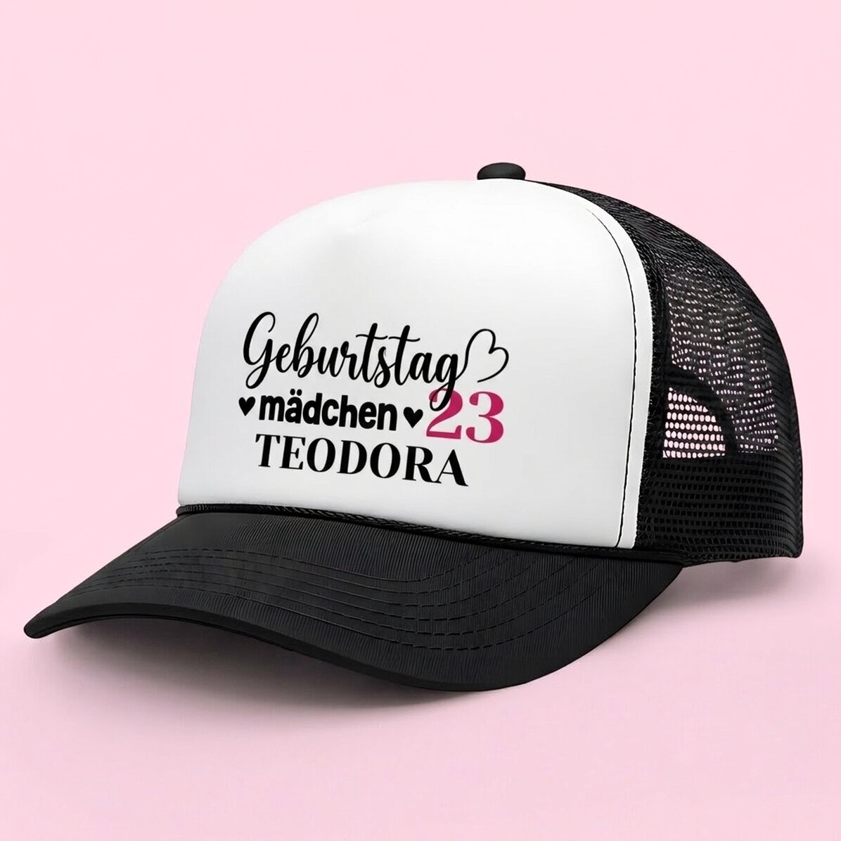 Personalisierte Kappe mit Aufdruck – Birthday Girl