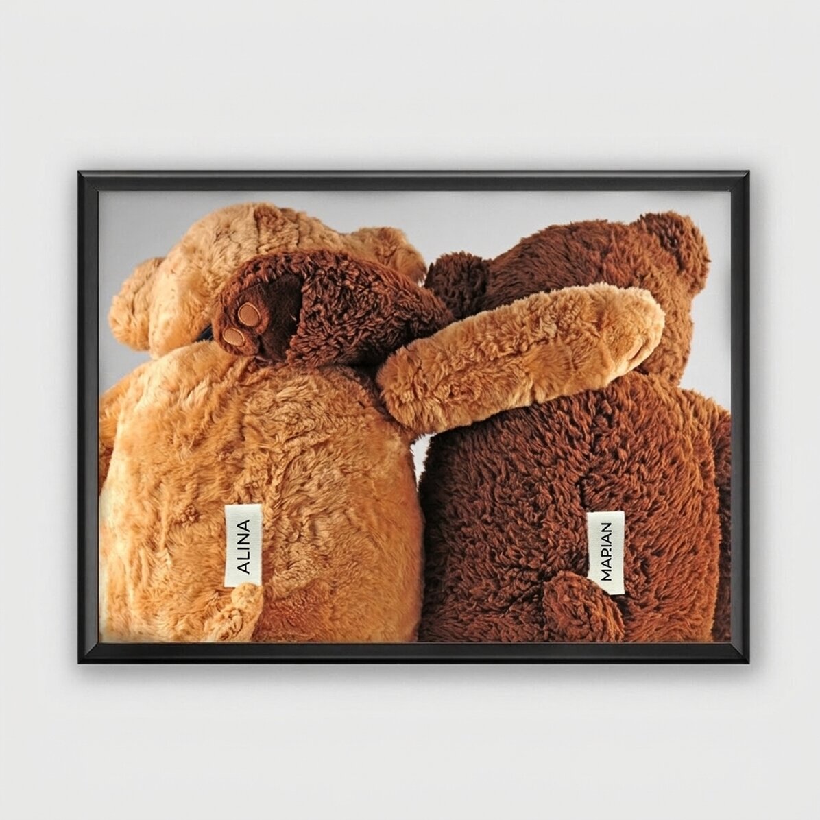 Individuell gestaltetes Bild – Teddybären