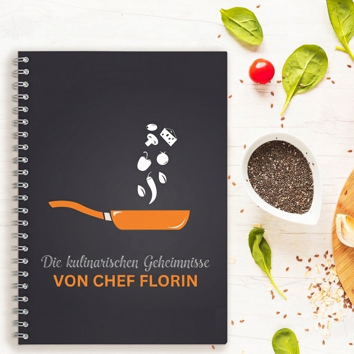 Personalisiertes Notizbuch – Die Geheimnisse eines Masterchefs