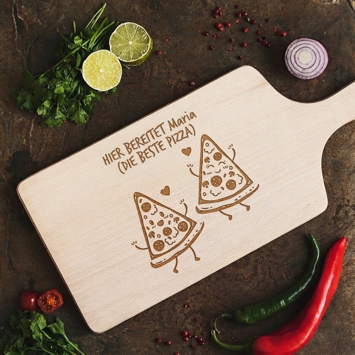 Individuell angepasster Pizzaschneider – Die beste Pizza