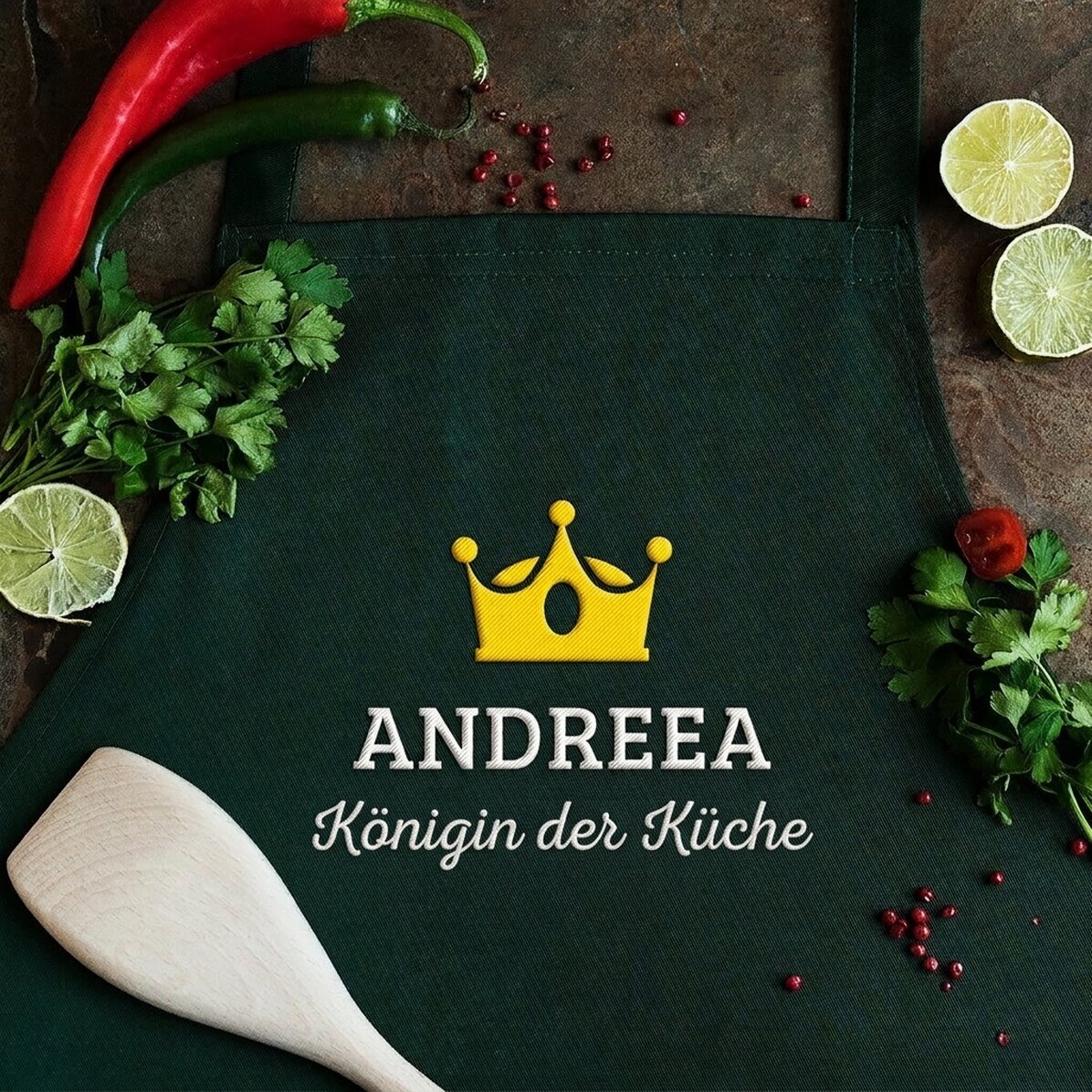Individuelle Schürze – Queen of the Kitchen