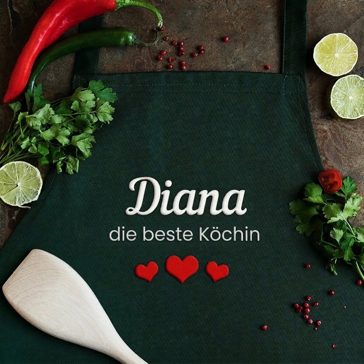 Individuelle Schürze – Die beste Köchin