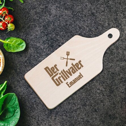 Individuell gestaltetes Mini-Schneidebrett – The Grillfather