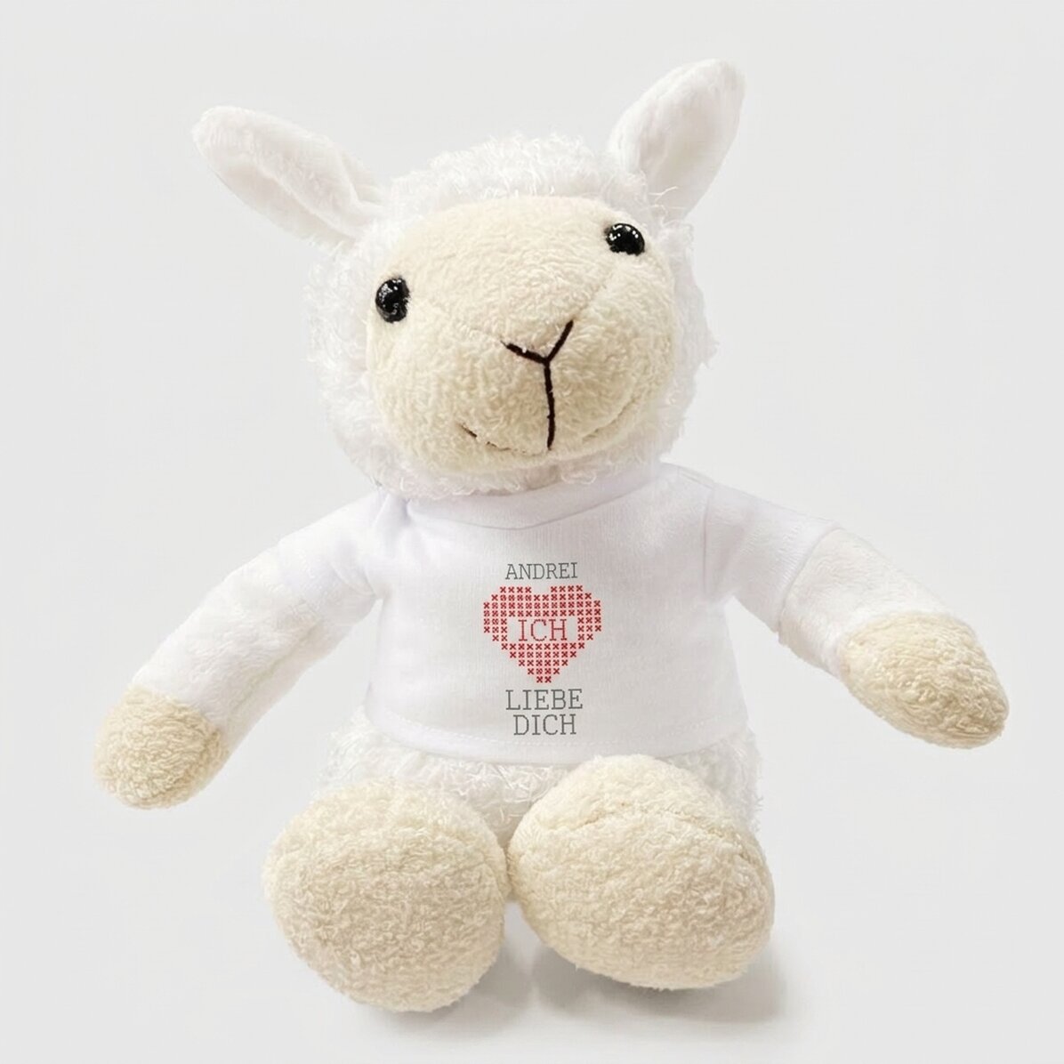 Personalisiertes Schaf mit Namen – Love You