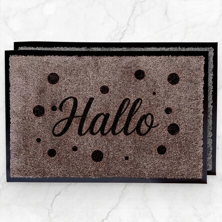 Eingangsmatte für den Innenbereich – Hello
