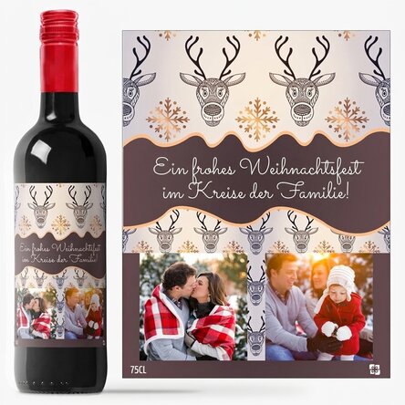 Personalisierter Wein „Golden Antlers“