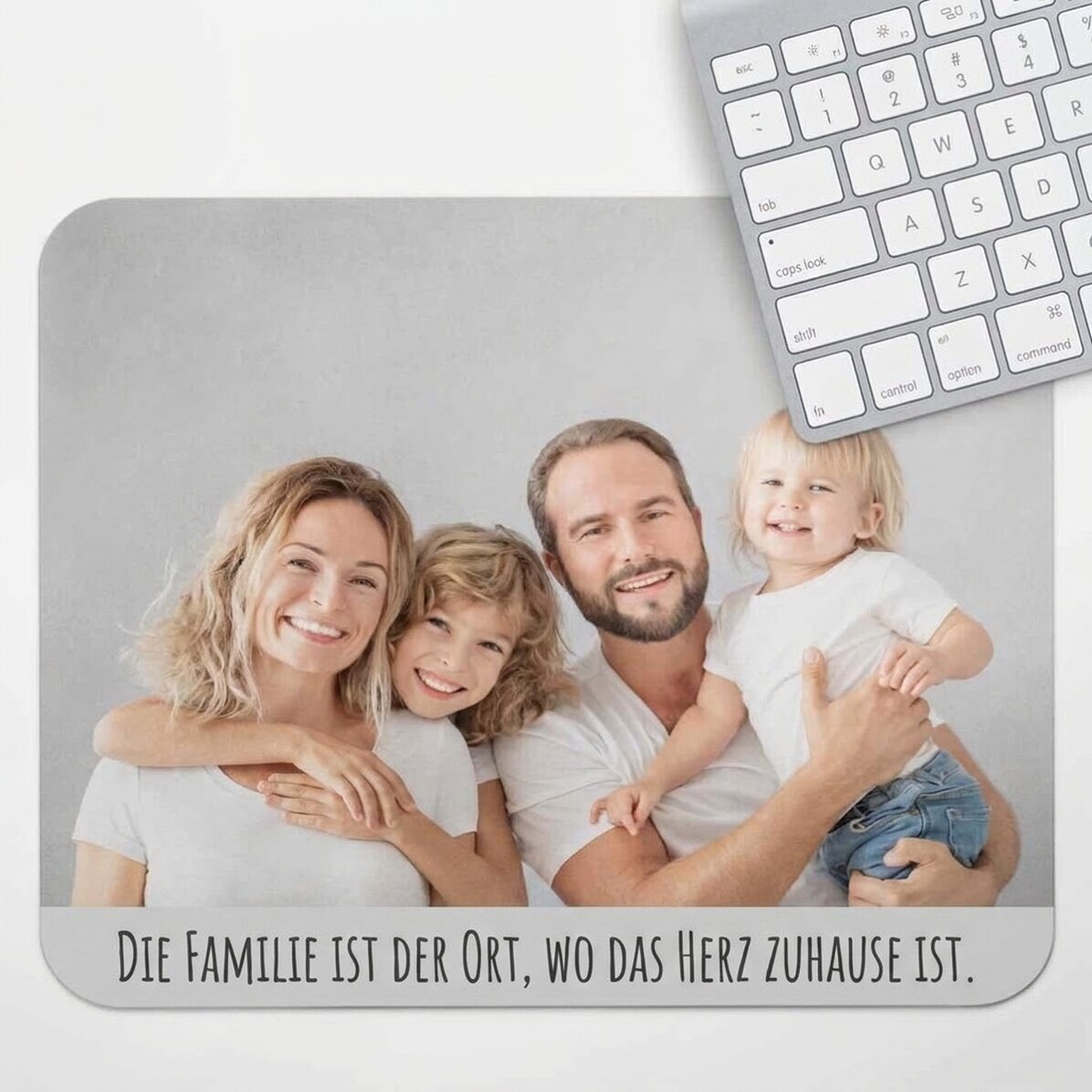 Individuell gestaltetes XL-Mauspad mit einem Foto
