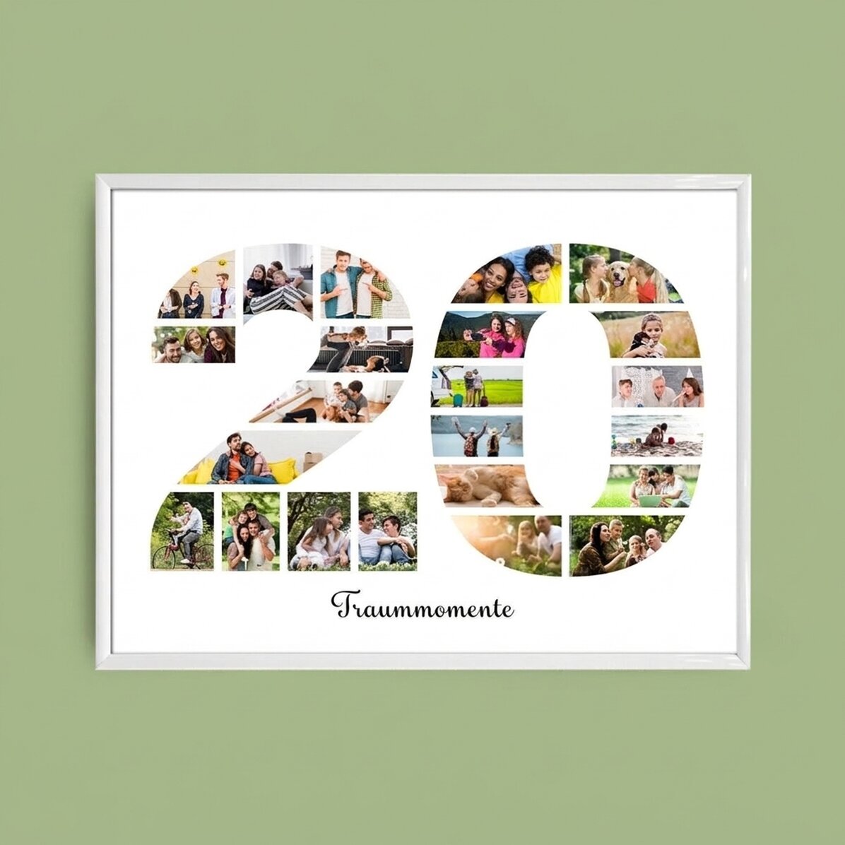 Individuell gestaltetes Landschaftsbild mit Fotos und Text – 20