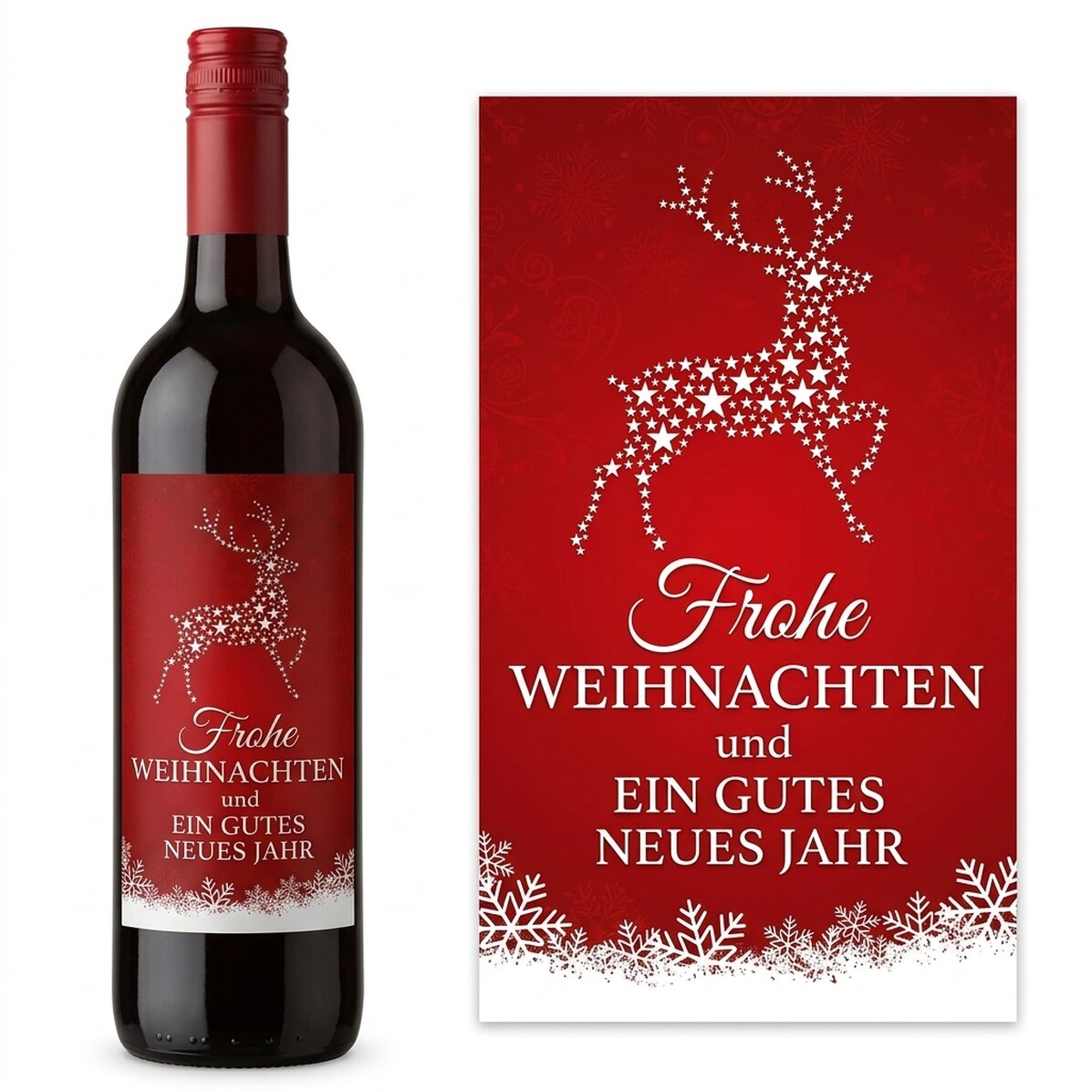 Wein mit individueller Beschriftung – Modell Reni