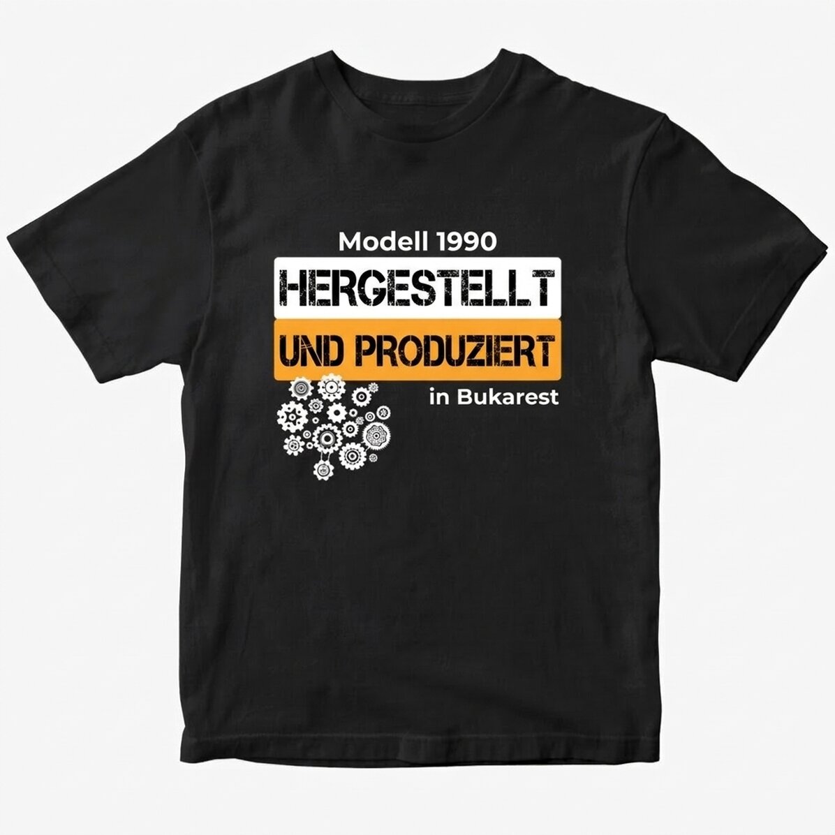 Personalisiertes T-Shirt – Modell „Herstellungsjahr“