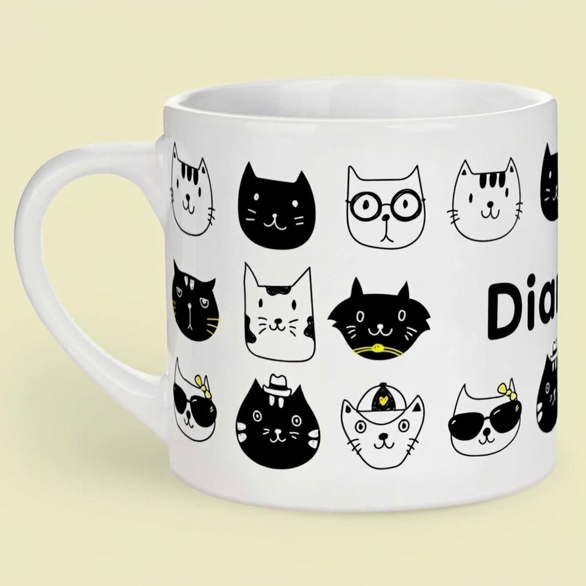 Personalisierter Kinderbecher mit Aufdruck – Cats