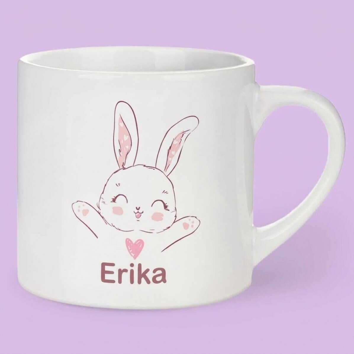 Personalisierter Kinderbecher mit Aufdruck – Hase