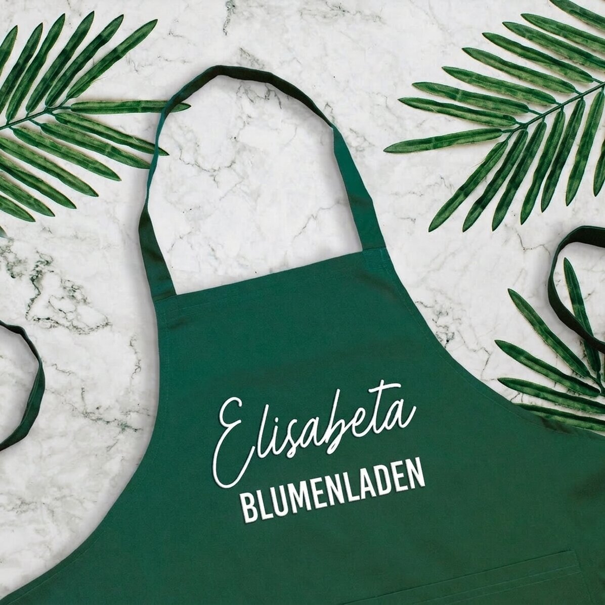 Individuell gestaltete Tüte mit Text – Flower Shop