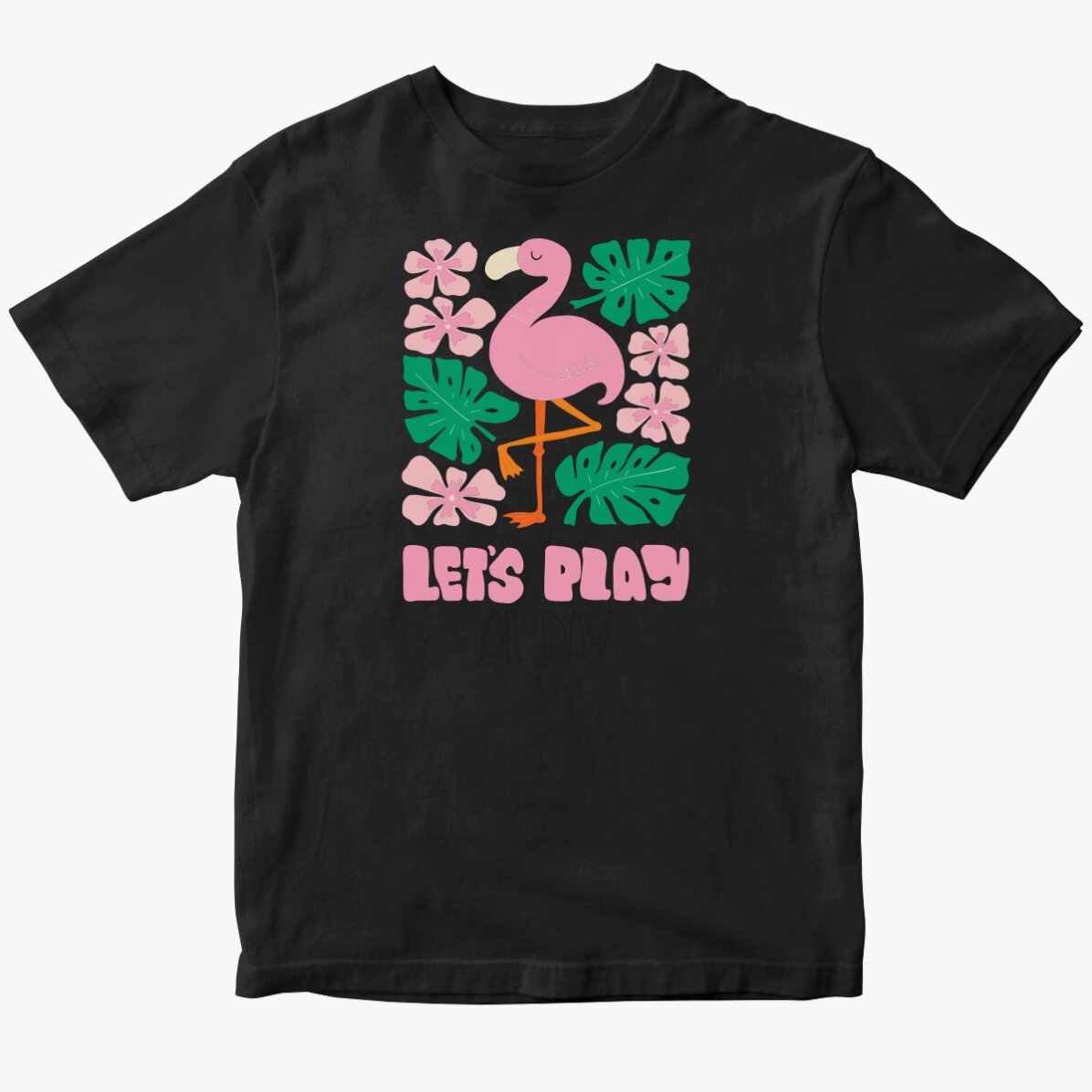 Personalisiertes Baumwoll-T-Shirt für Kinder – Let