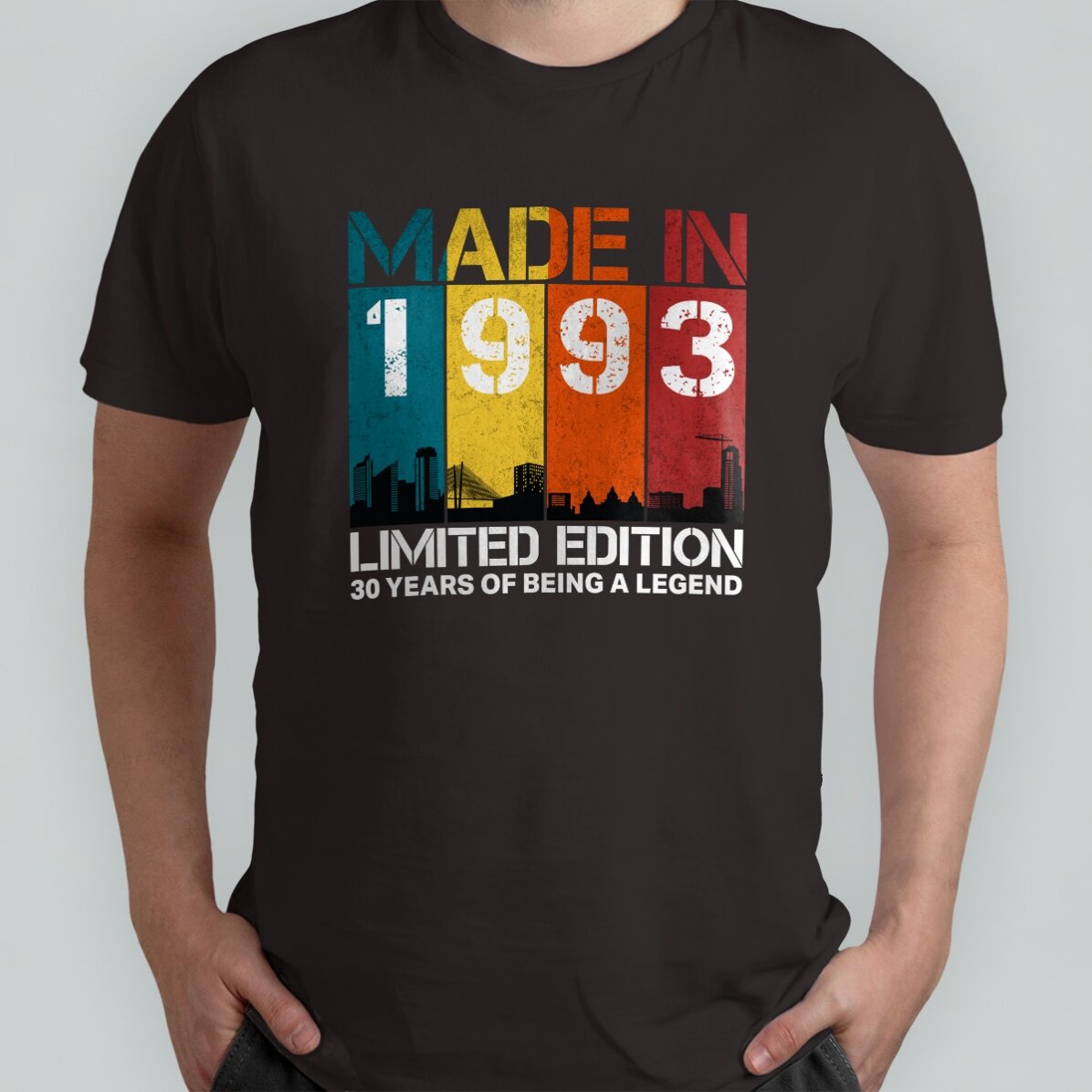 Personalisiertes Baumwoll-T-Shirt mit Aufdruck – Made in