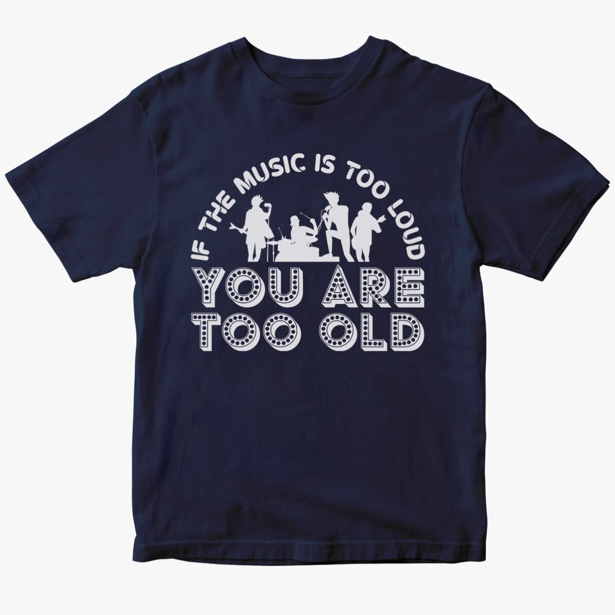 Personalisiertes Baumwoll-T-Shirt – Musik