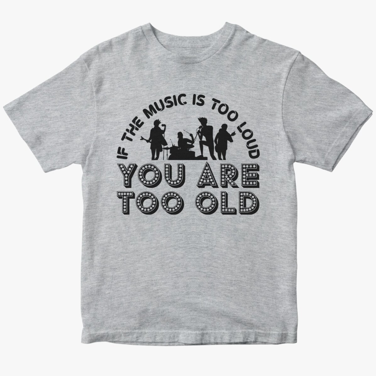 Personalisiertes Baumwoll-T-Shirt – Musik