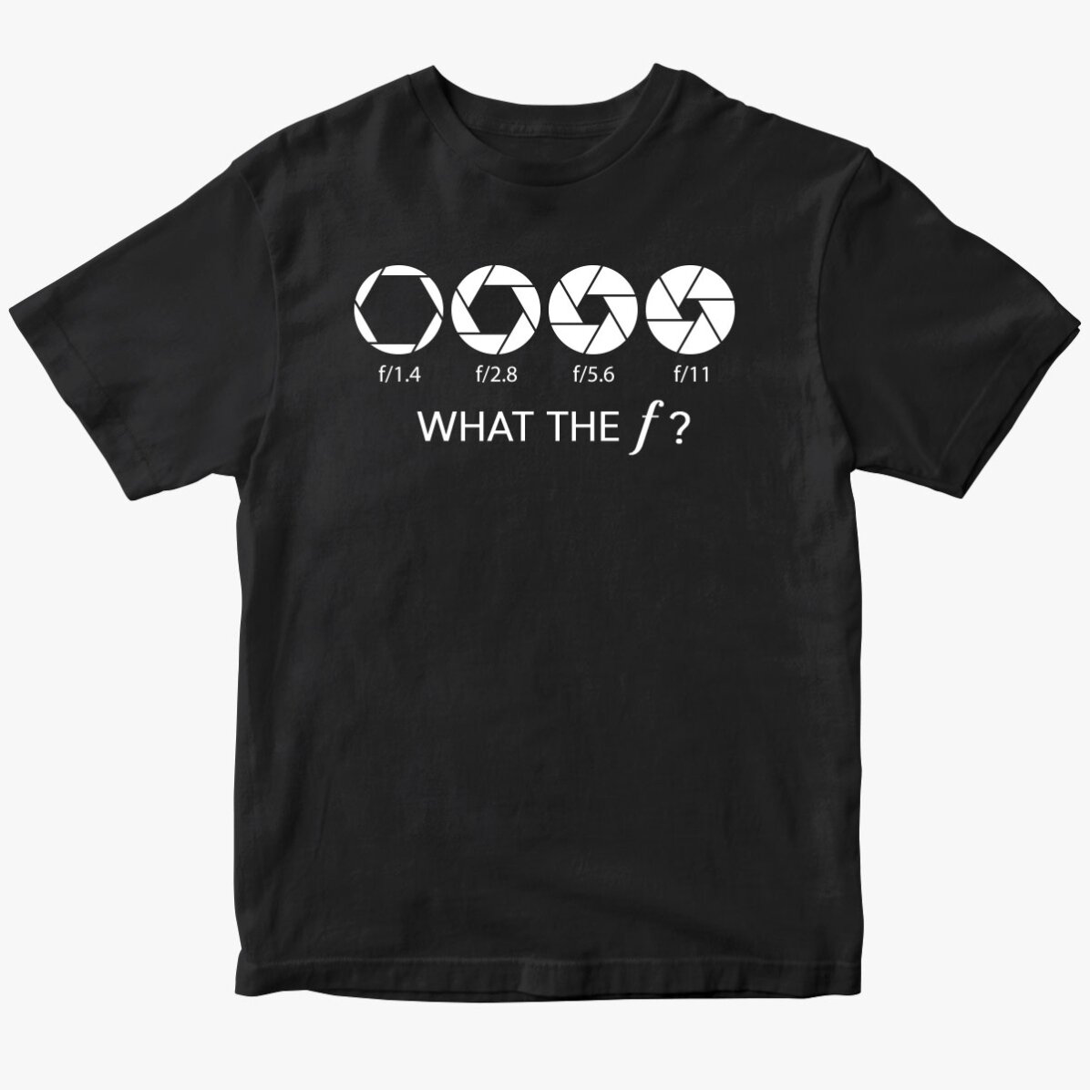 Personalisiertes Baumwoll-T-Shirt für Fotografen