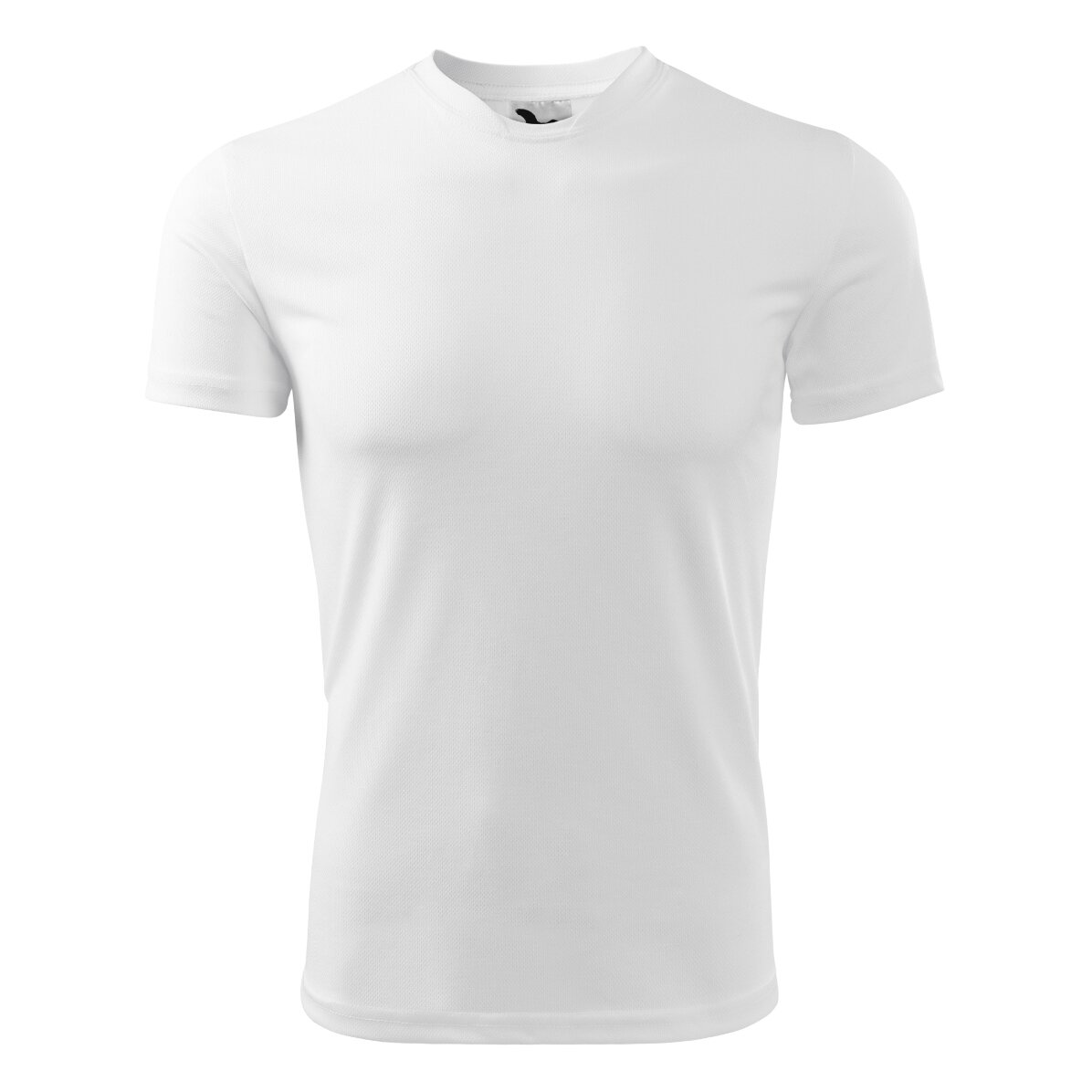 Individuell gestaltetes Sport-T-Shirt mit Logo im Querformat