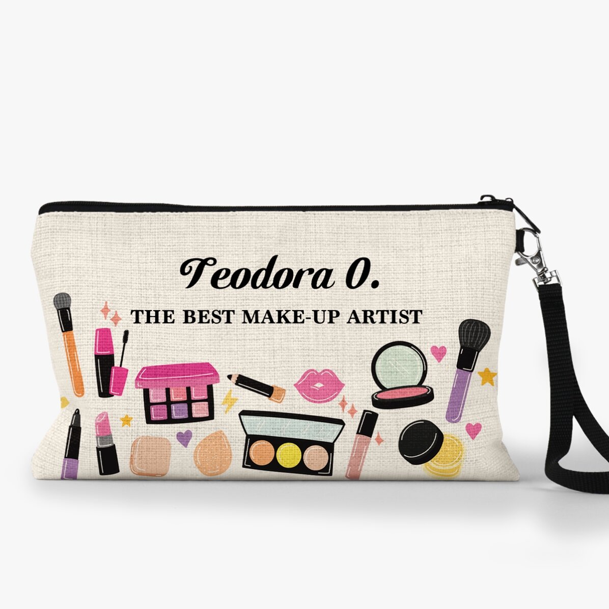 Individuell gestaltetes Make-up-Set mit Text – My Survival Kit