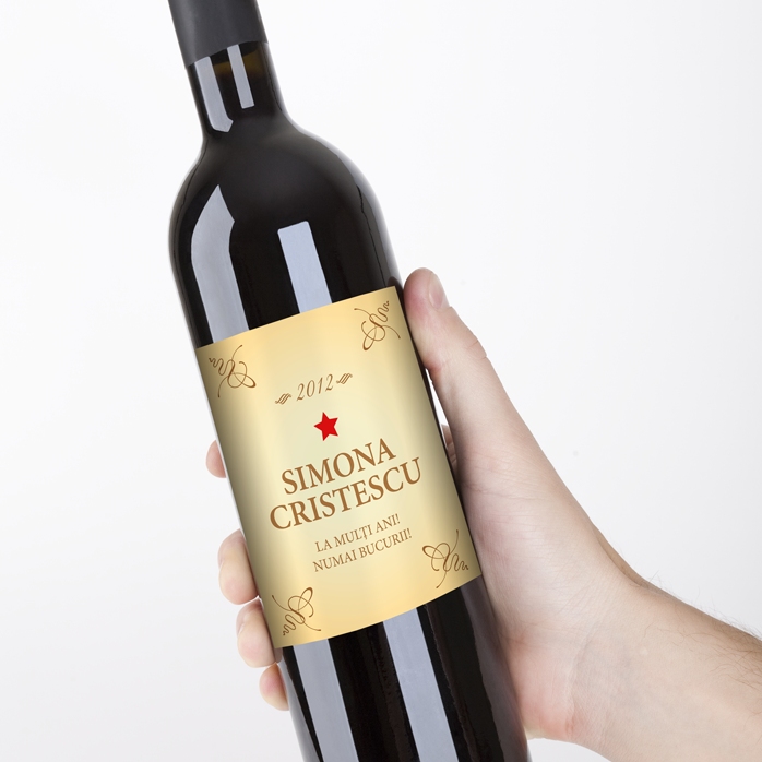 Personalisierter Wein – Classic Birthday
