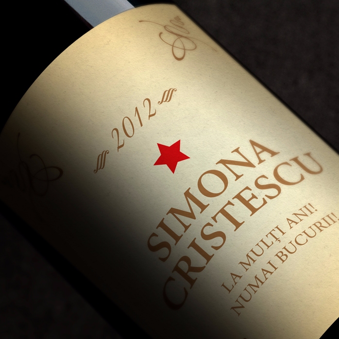 Personalisierter Wein – Classic Birthday