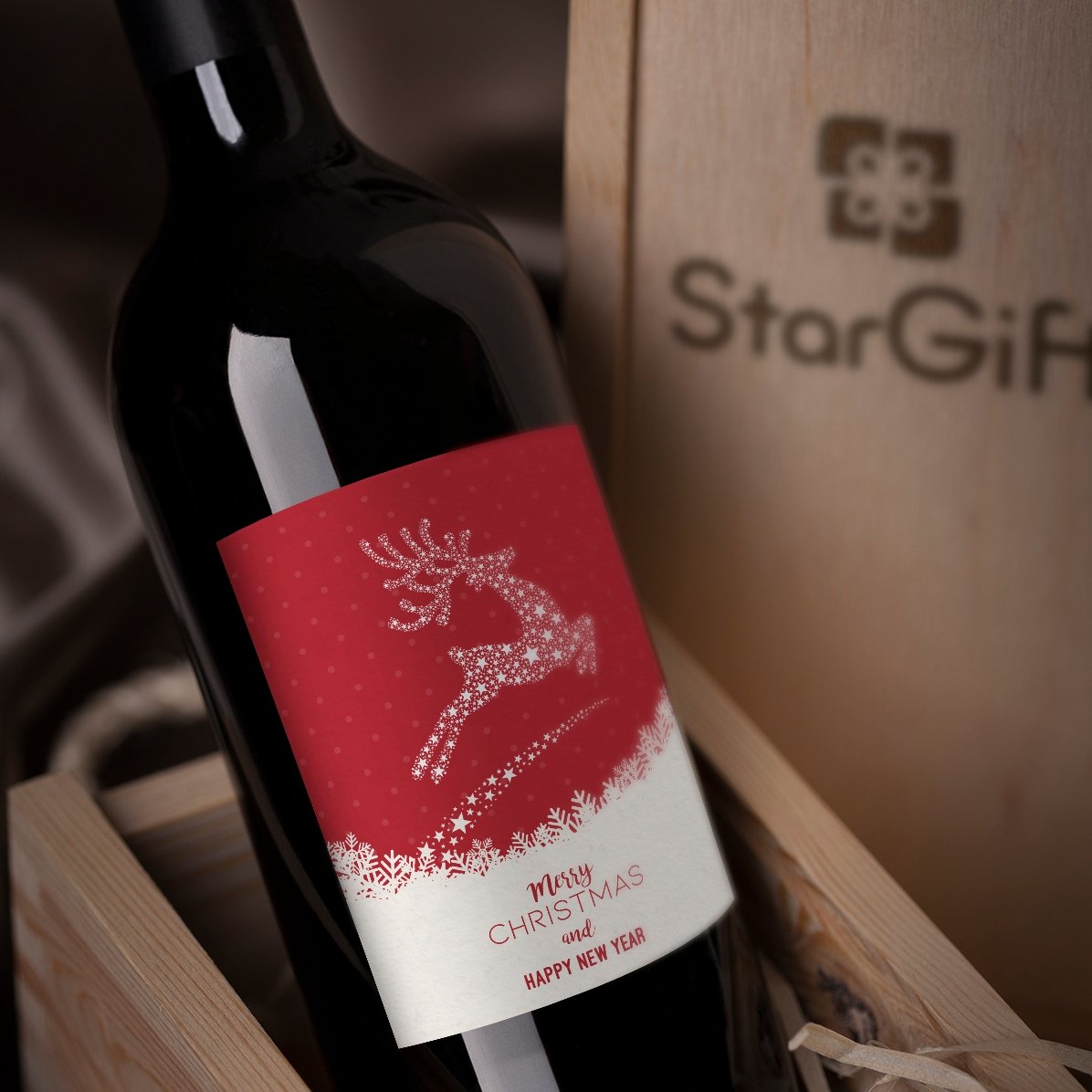 Wein mit individueller Beschriftung – Modell Reni