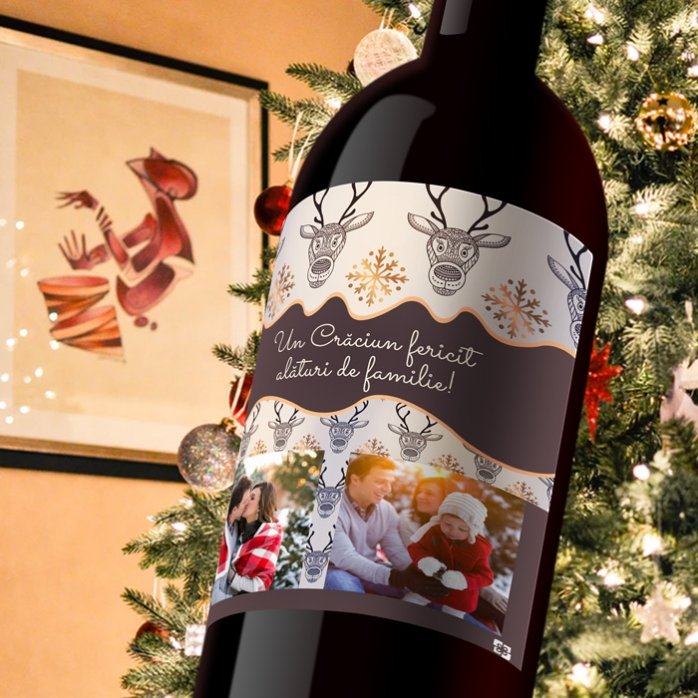 Personalisierter Wein „Golden Antlers“