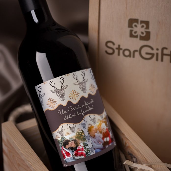 Personalisierter Wein „Golden Antlers“