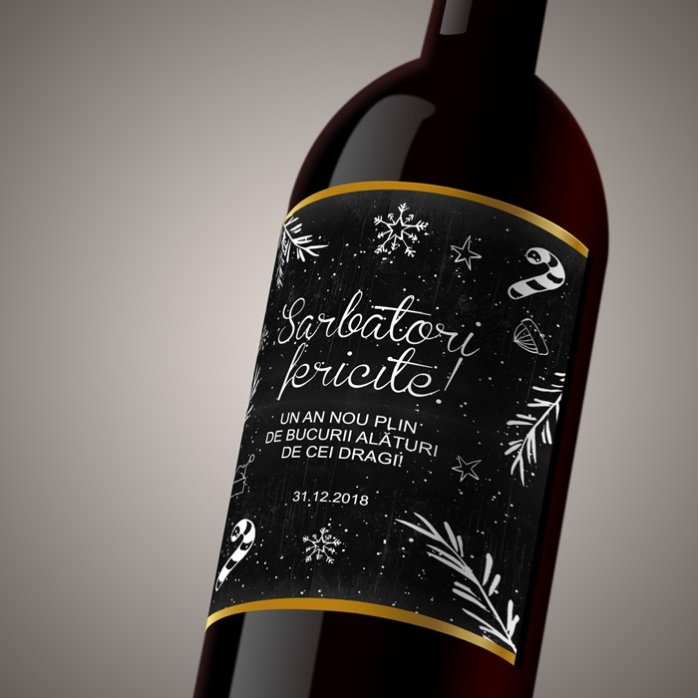 Personalisierter Wein – Christmas Time