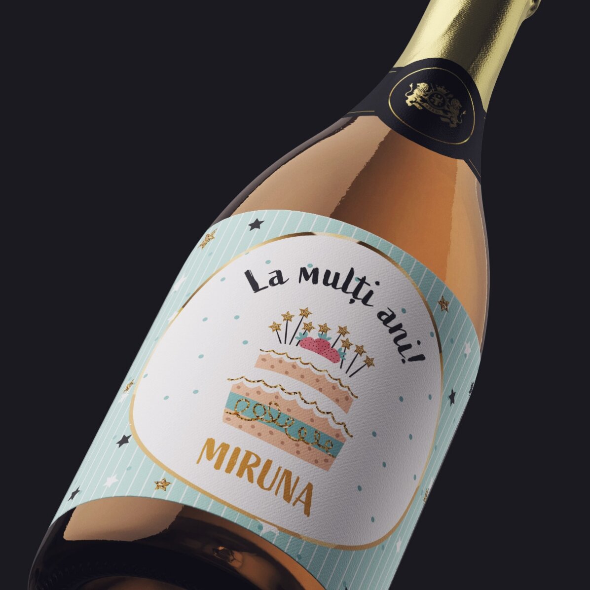 Personalisierter Sekt zum Geburtstag – Happy Birthday!